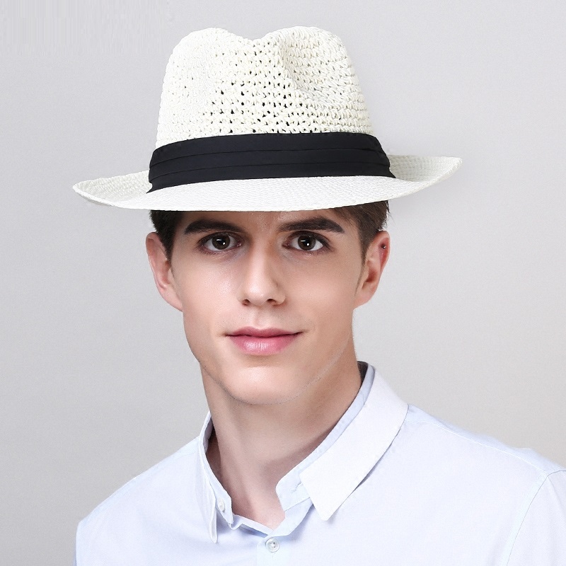 Mens Fashion Bucket Hat - Unisex Sun Caps Wide Brim Male