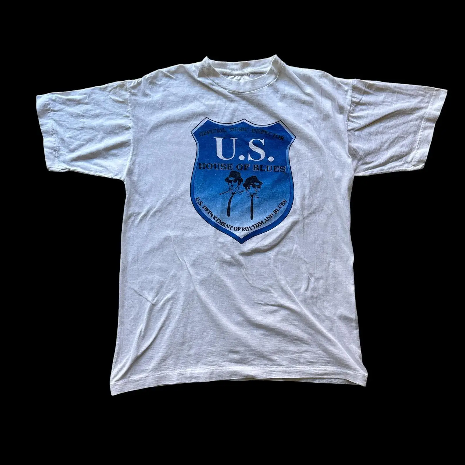 Mens Fashion In 1980S - Vintage 1980s House of Blues T