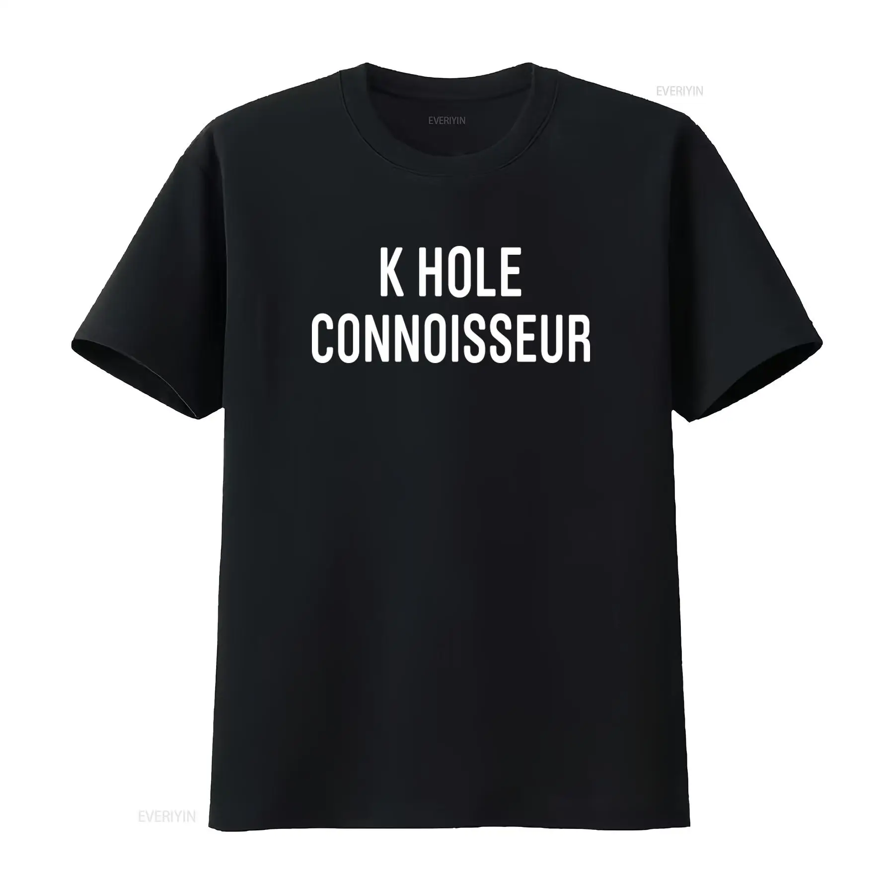 Men Fashion Rave - K Hole Connoisseur Ketamine T Shirt