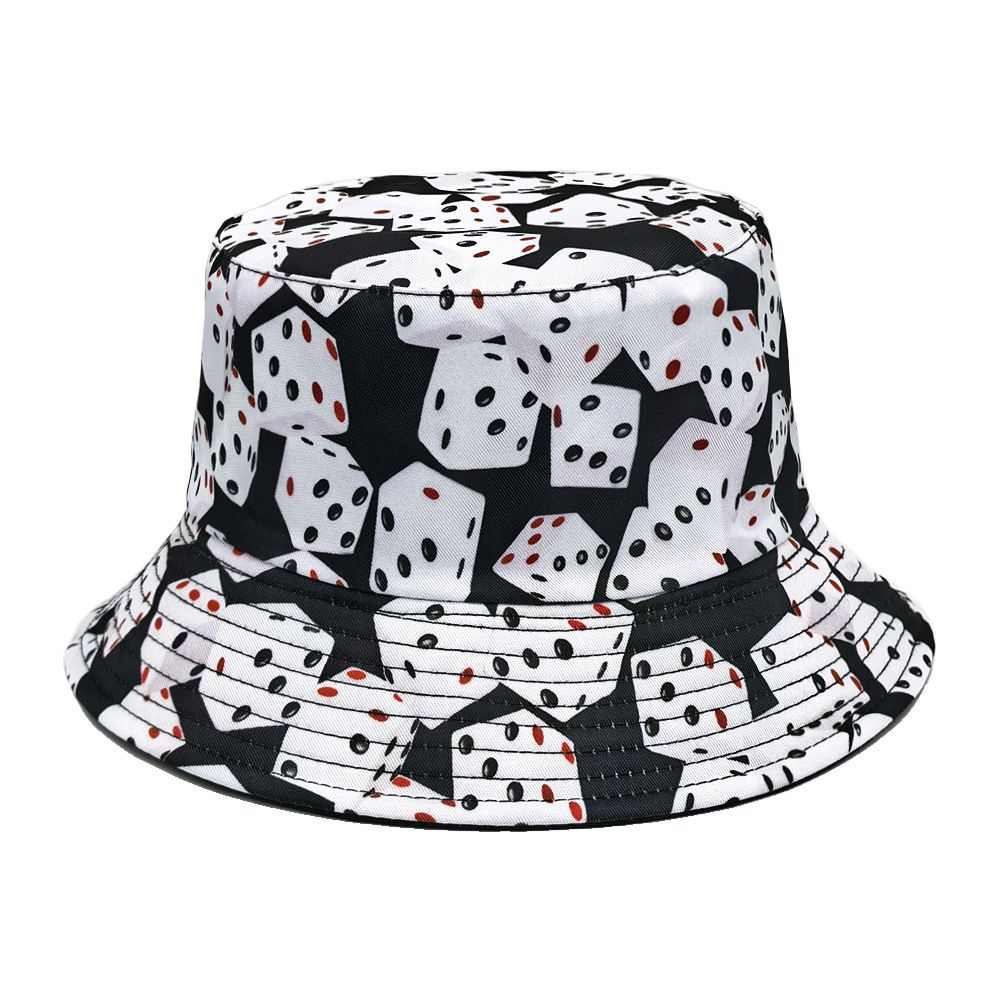 Mens Fashion Bucket Hat - Fashion Print Bucket Hat Men Women