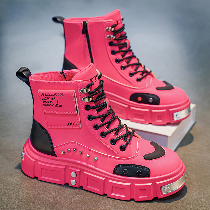 Men'S Fashion For 30 Year Olds - Comfortable and Breathable Men's High-Top Boots,