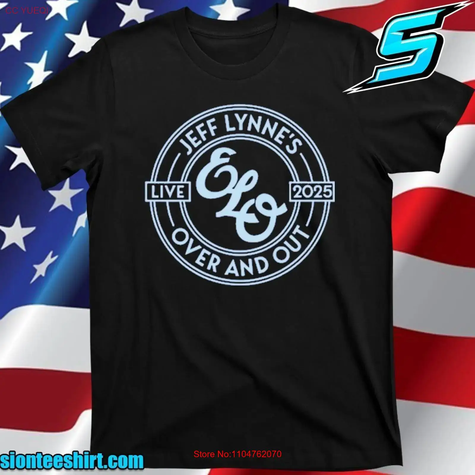 Graphic Tee Oversized - Jeff Lynne s ELO Over And