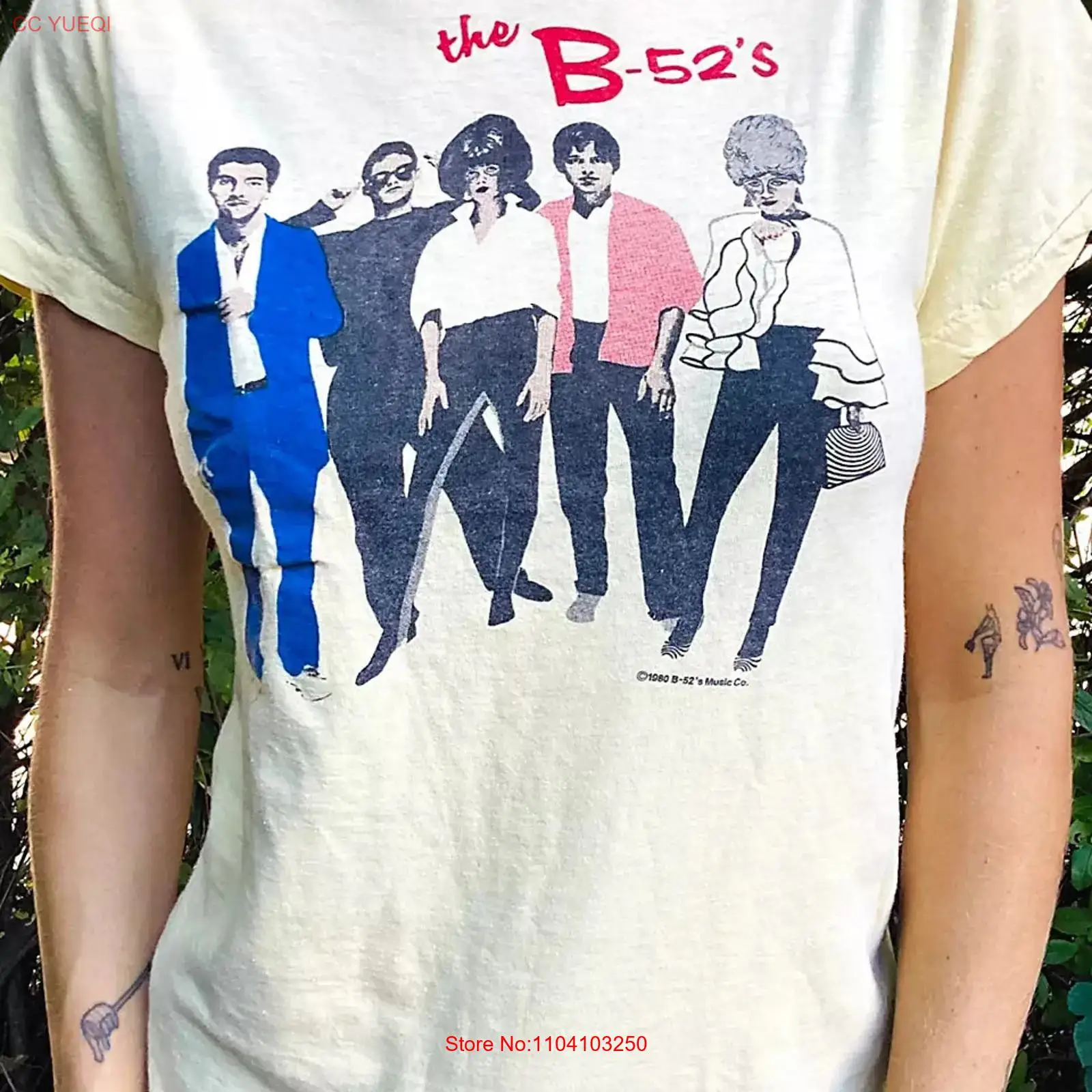 Mens Fashion In 1980S - Remake 1980s B52s T Shirt Rock