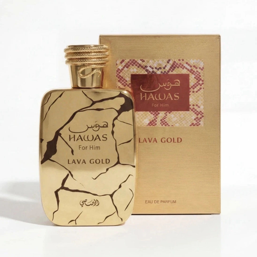 Men'S Fashion Perfume - Hawas Lava Gold by Rasasi 100ml