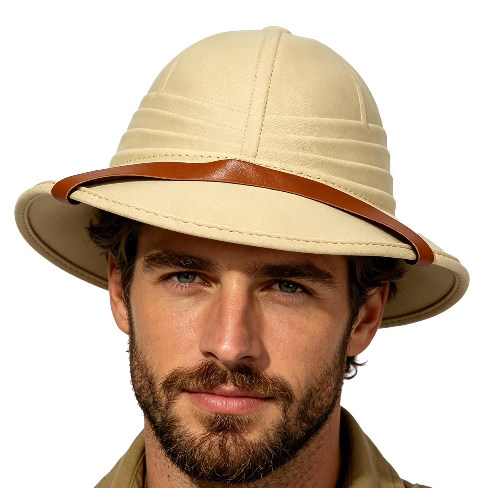 Mens Fashion Bucket Hat - 1pc Fashion Women Men British Explorer