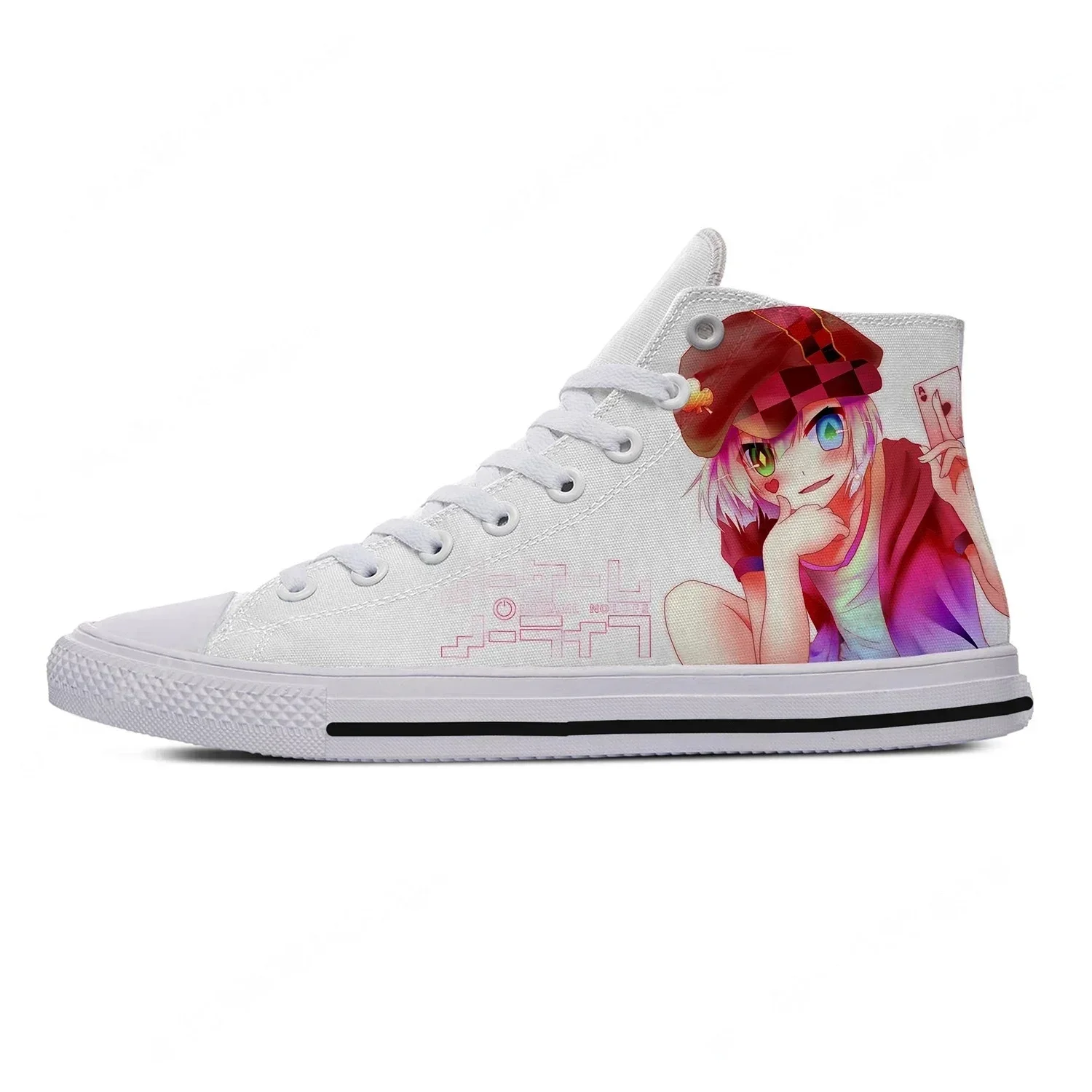 Men'S Fashion Running Shoes - Anime NO GAME NO LIFE High