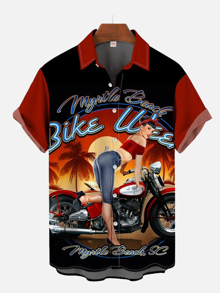 Mens Fashion In 1980S - 1970S-1980S Vintage Pin Up Girl Poster