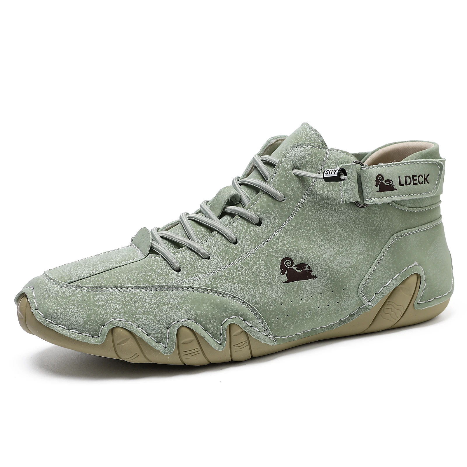 Mens Fashion Chinos - Men's Genuine Leather Shoes Ankle Boots