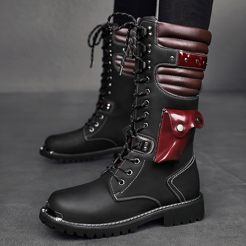 Men's high top motorcycle boot - Men'S Fashion For 30 Year Olds recension och pris
