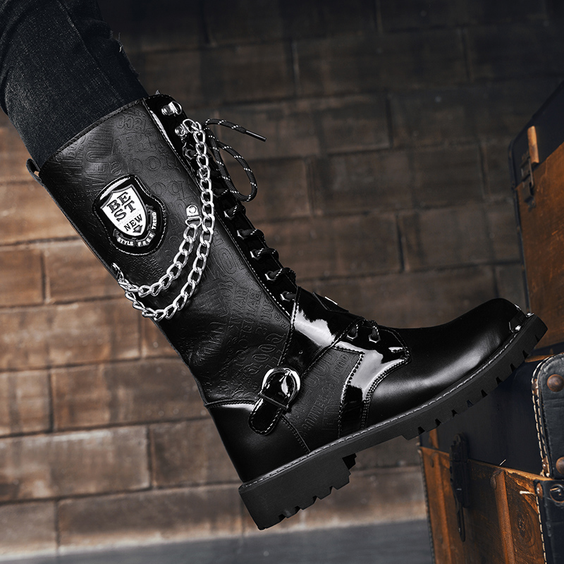 Men's high top motorcycle boot - Men'S Fashion For 30 Year Olds recension och pris