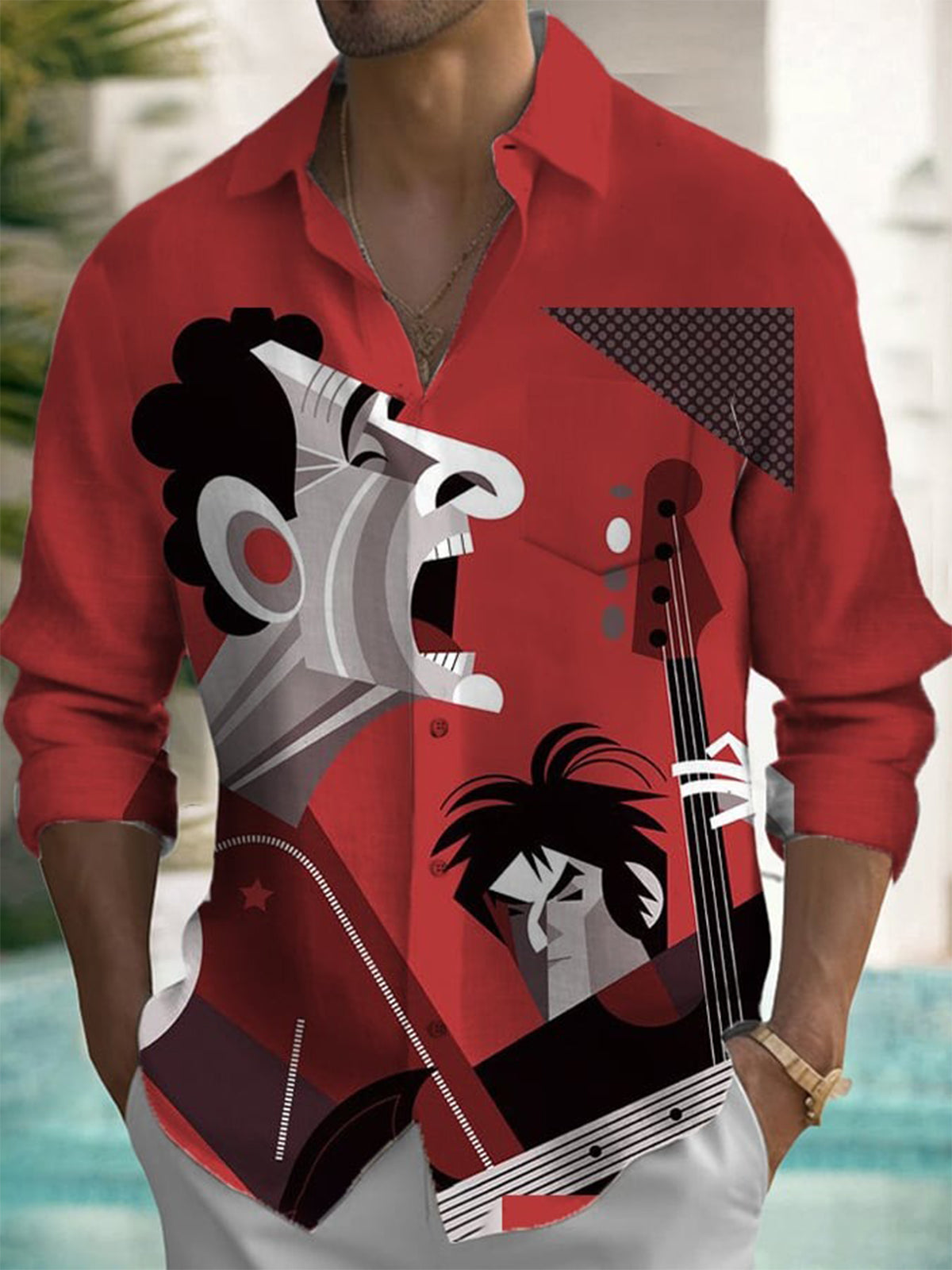 Men's Button-down Casual Shirt - Men'S Spring Fashion recension och pris