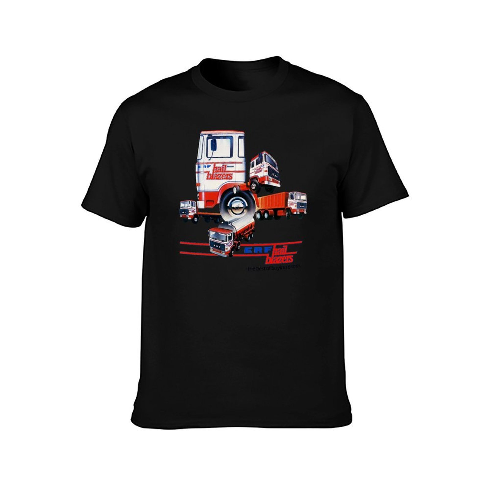 ERF TRUCKS - 1980s ADVERT T-Sh - Mens Fashion In 1980S recension och pris
