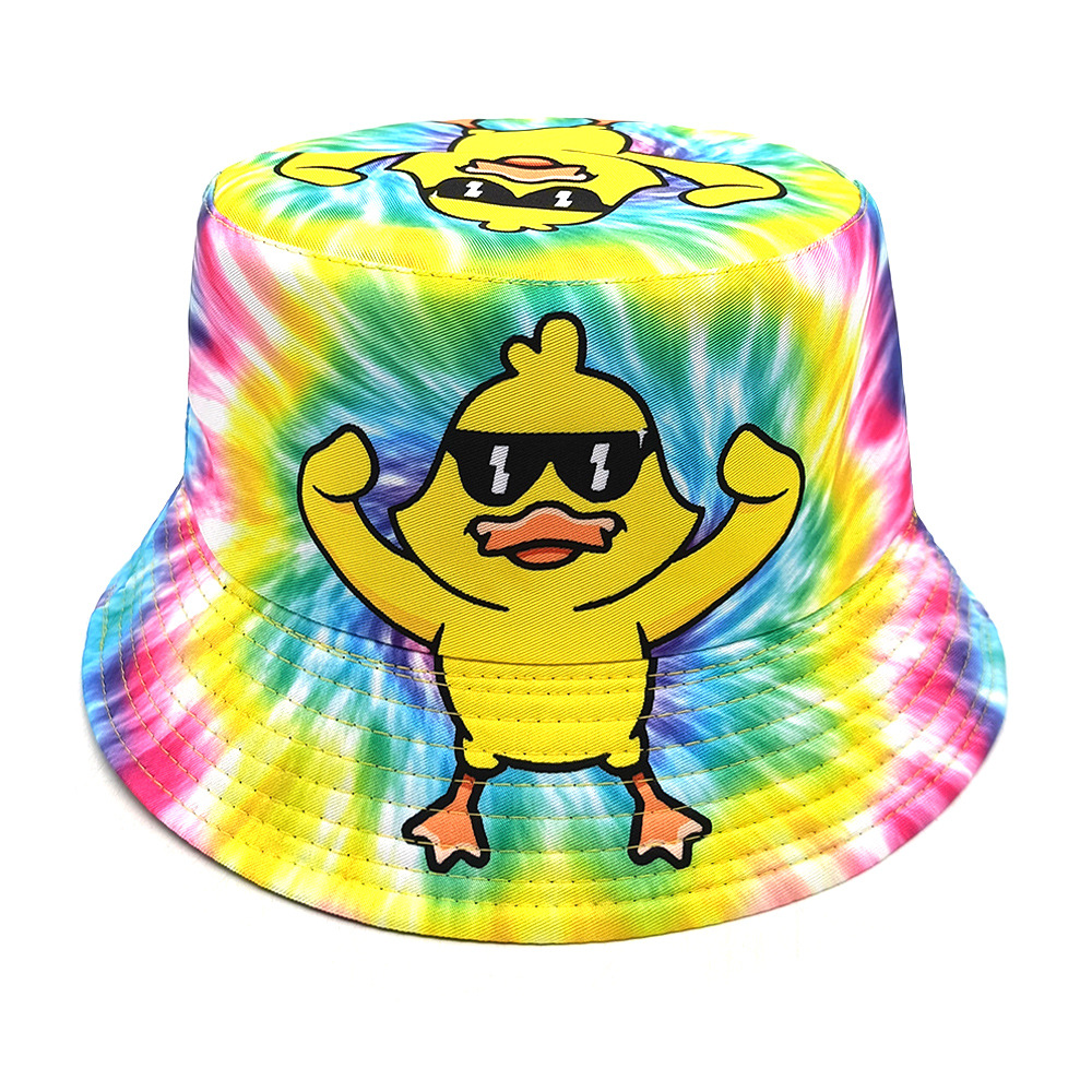 Funny Cartoon Duck Print Bucke - Mens Fashion Bucket Hat recension och pris