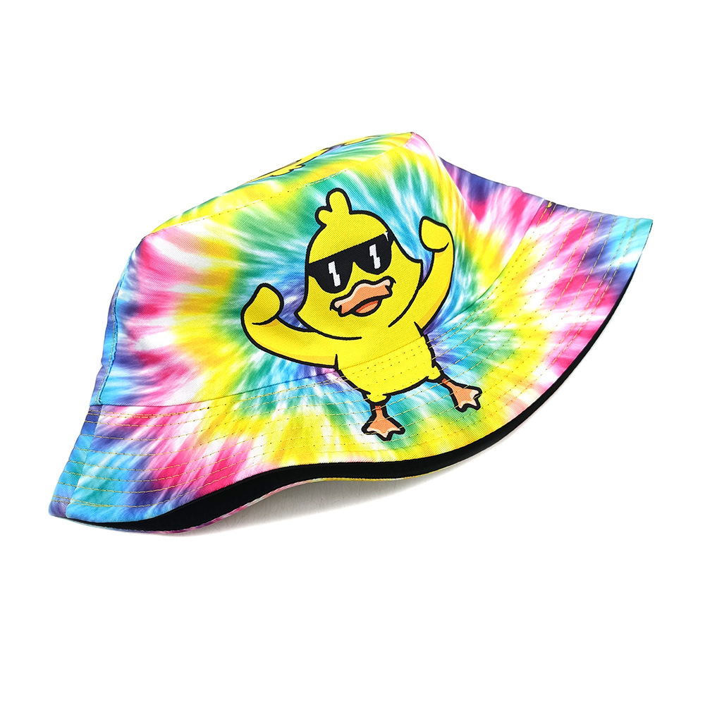 Funny Cartoon Duck Print Bucke - Mens Fashion Bucket Hat recension och pris