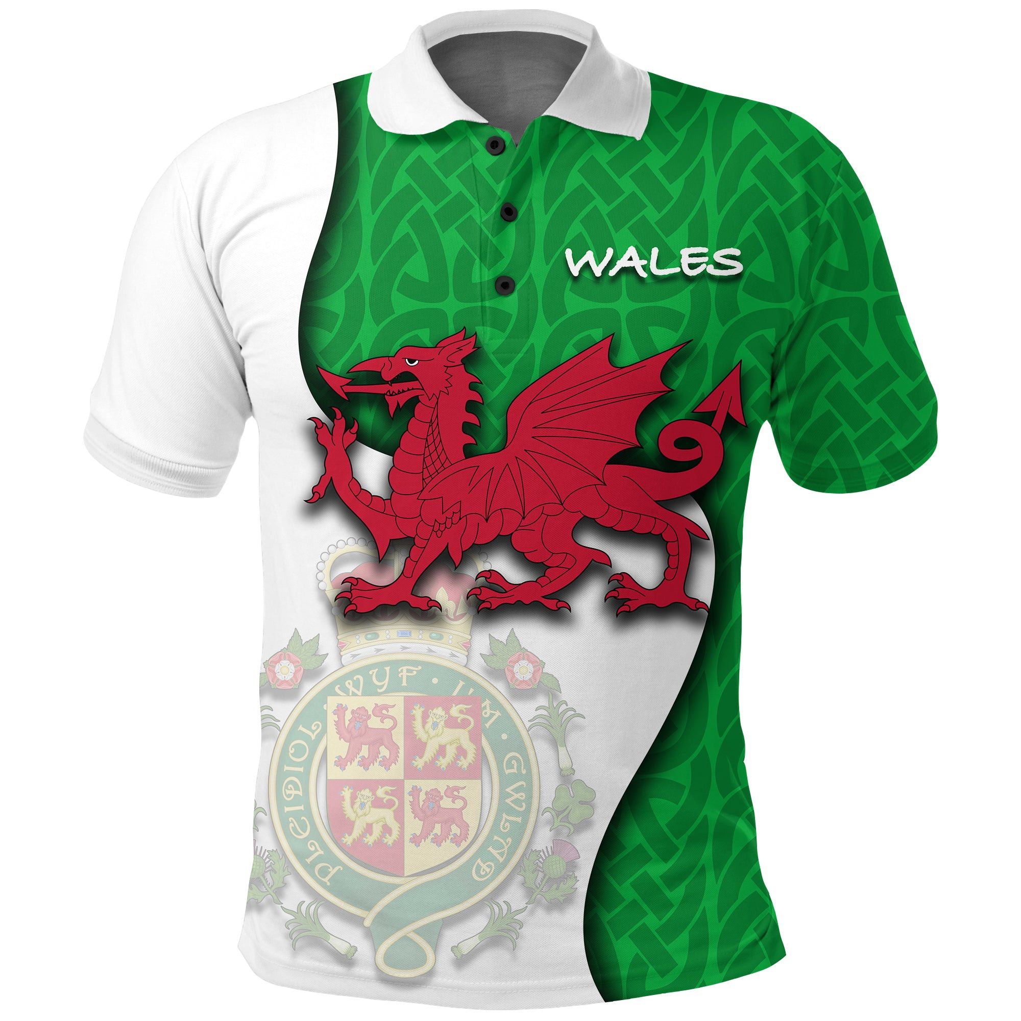 Custom Name Wales Flag Graphic - Graphic Tee Oversized recension och pris