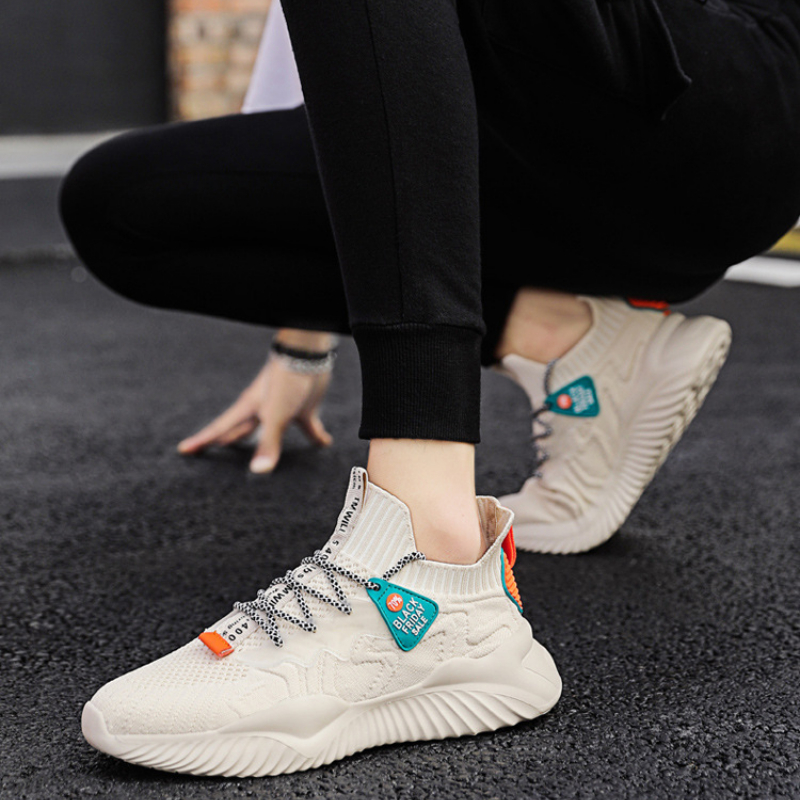 Men's Sneakers Breathable Runn - Mens Fashion Chinos recension och pris