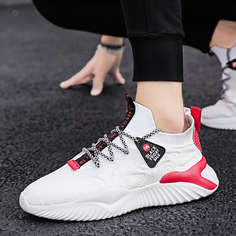Men's Sneakers Breathable Runn - Mens Fashion Chinos recension och pris