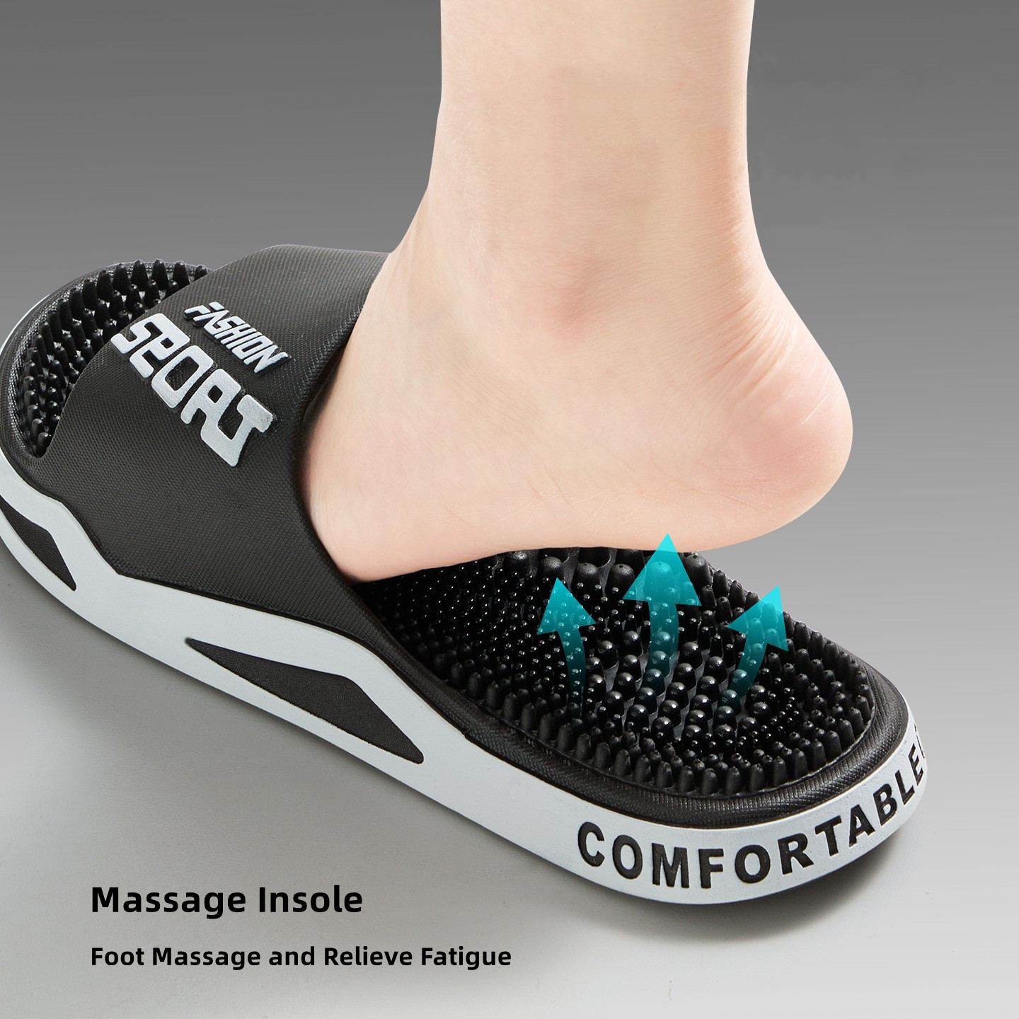 New Men Slippers Massage Slipp - Men'S Fashion For 30 Year Olds recension och pris