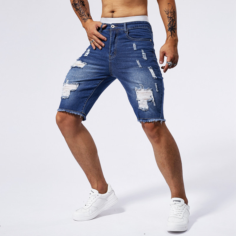 2025 Summer New Men's Ripped D - Men'S Fashion Pants 2025 recension och pris