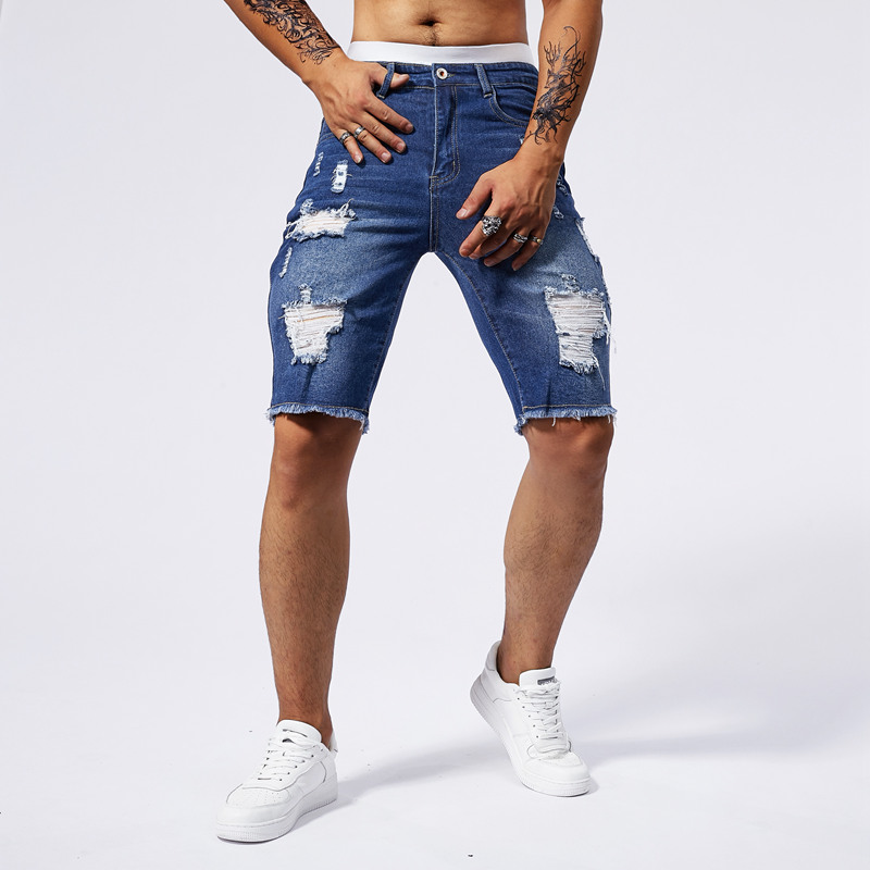 2025 Summer New Men's Ripped D - Men'S Fashion Pants 2025 recension och pris