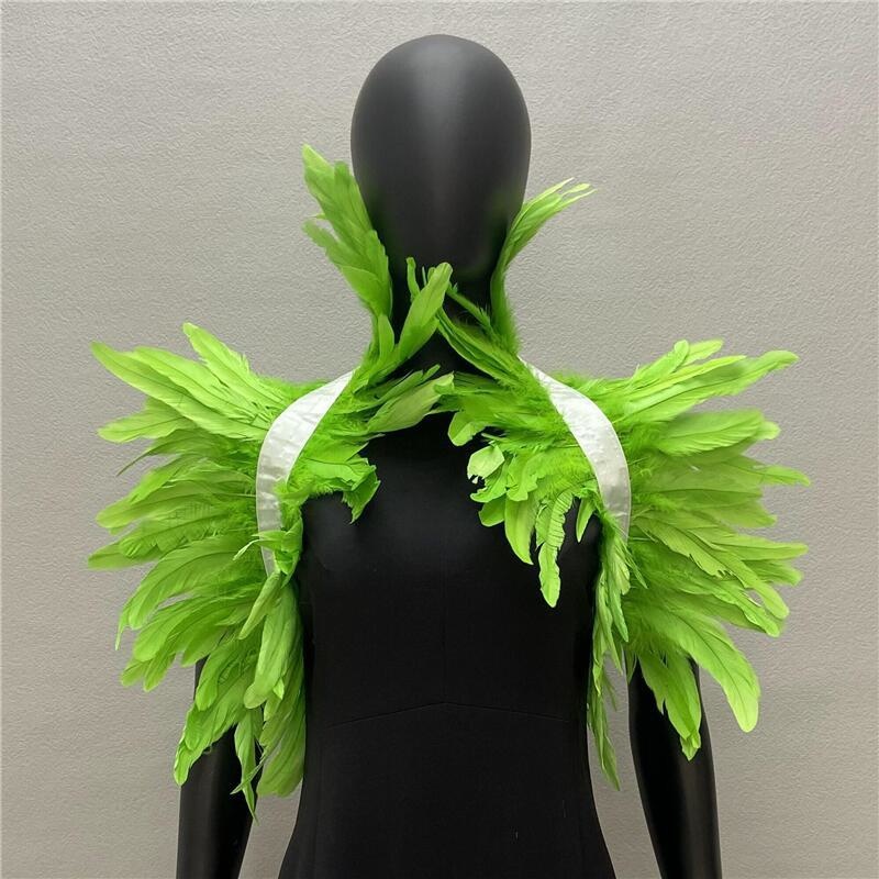 Gothic Women Shawl Natural Fea - Men Fashion Rave recension och pris