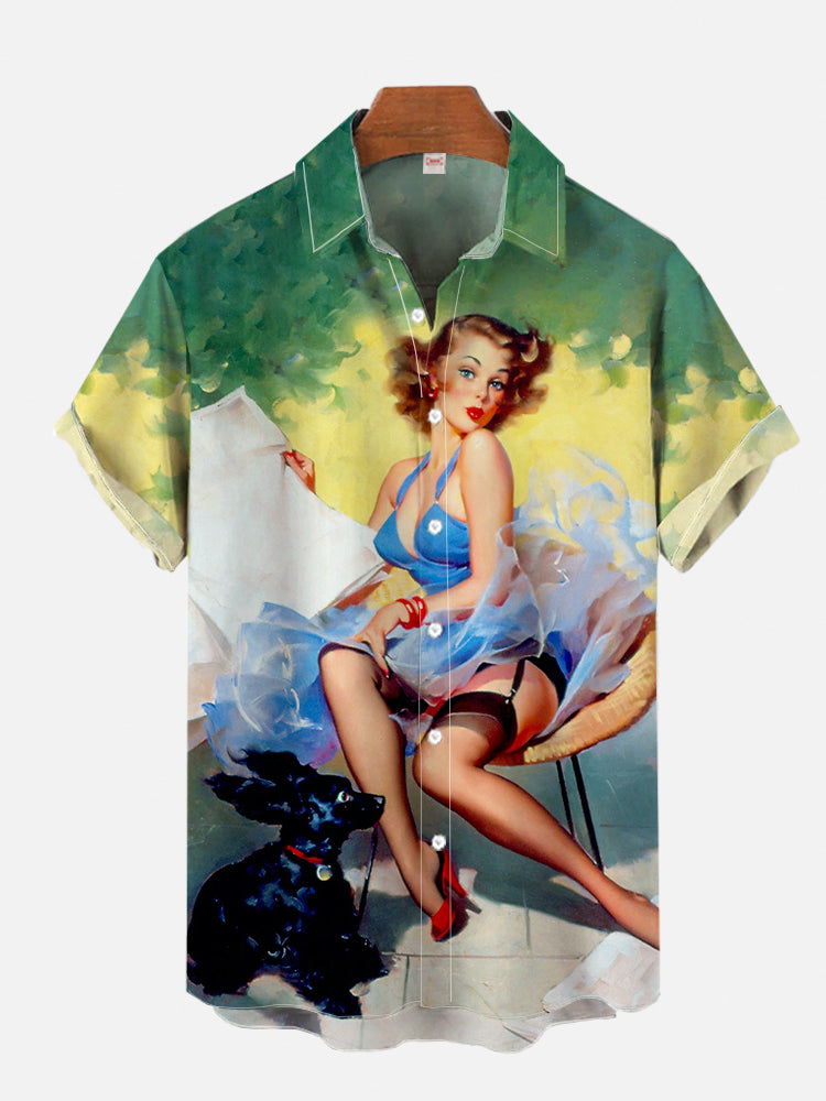 1970S-1980S Vintage Pin Up Gir - Mens Fashion In 1980S recension och pris