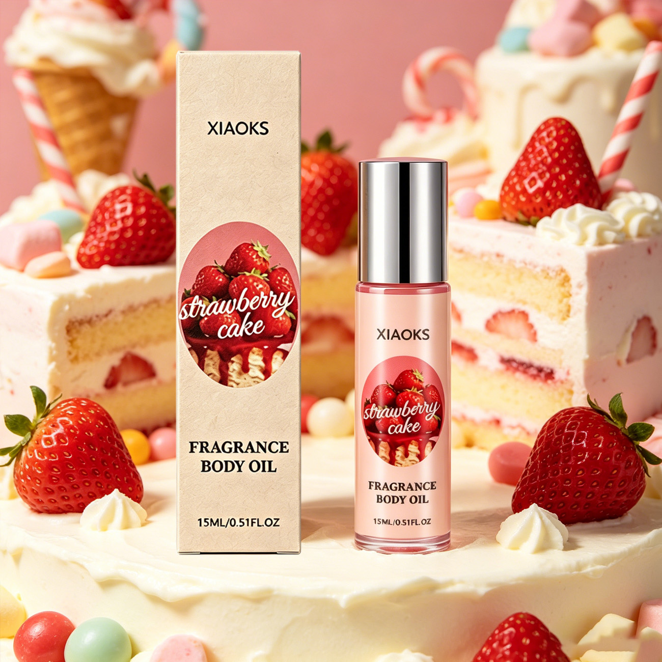 1 Bottle of Strawberry Cake Sw - Men'S Fashion Perfume recension och pris