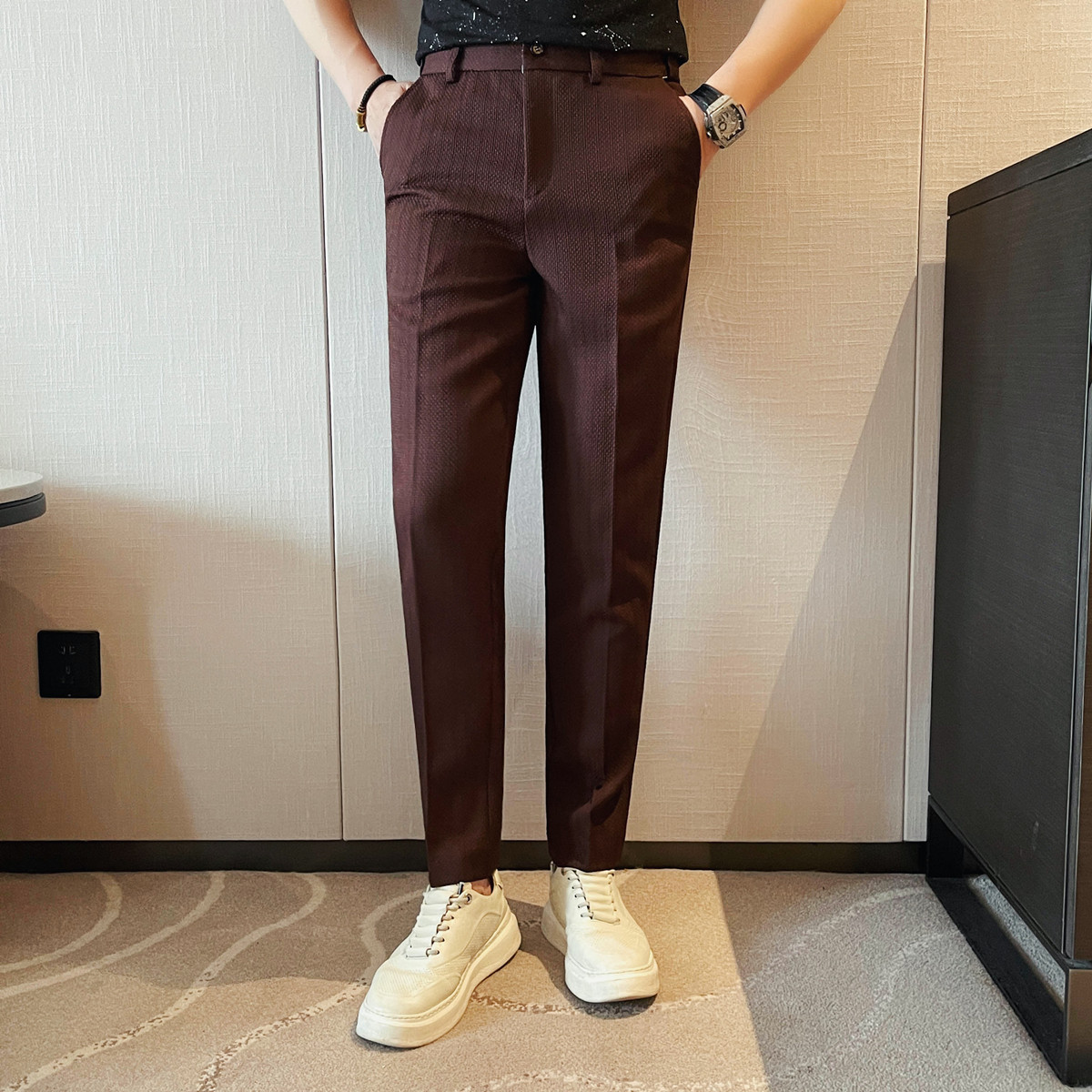 2025 Spring Summer New Men's T - Men'S Fashion Pants 2025 recension och pris