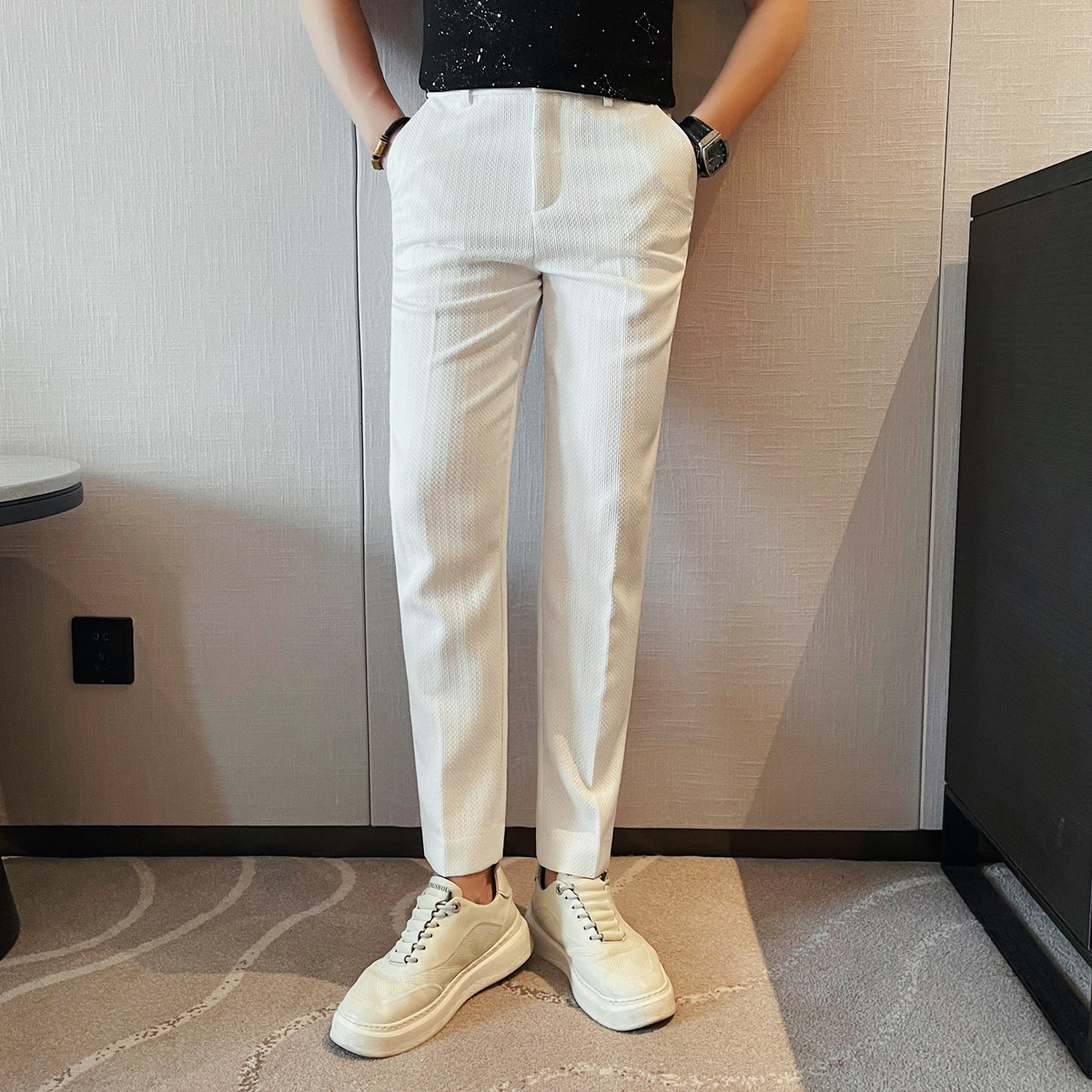 2025 Spring Summer New Men's T - Men'S Fashion Pants 2025 recension och pris