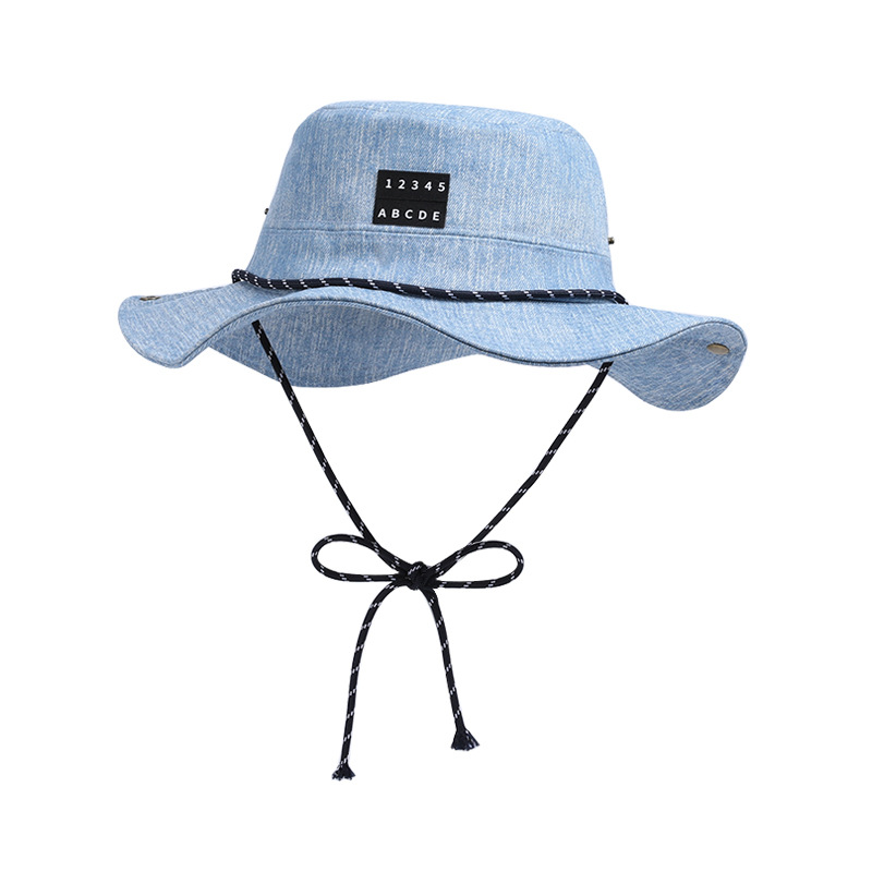 Korean Fashion Man Washed Deni - Mens Fashion Bucket Hat recension och pris