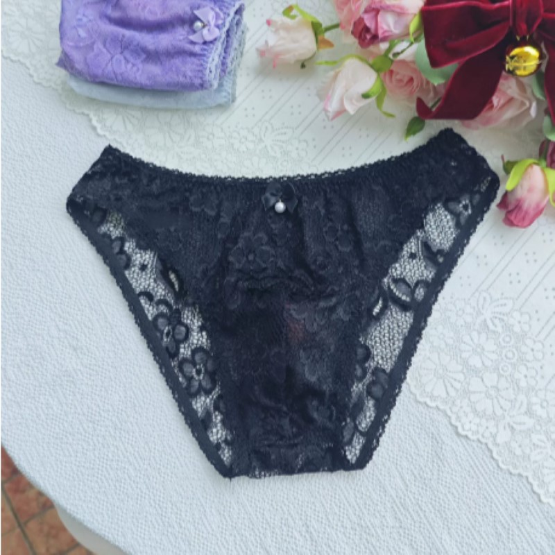 Sheer Sexy Man's Lace Panties  - Men Fashion Rave recension och pris