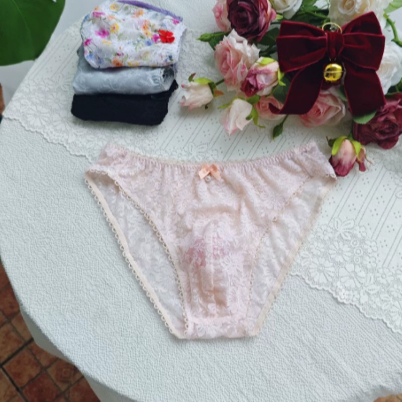 Sheer Sexy Man's Lace Panties  - Men Fashion Rave recension och pris