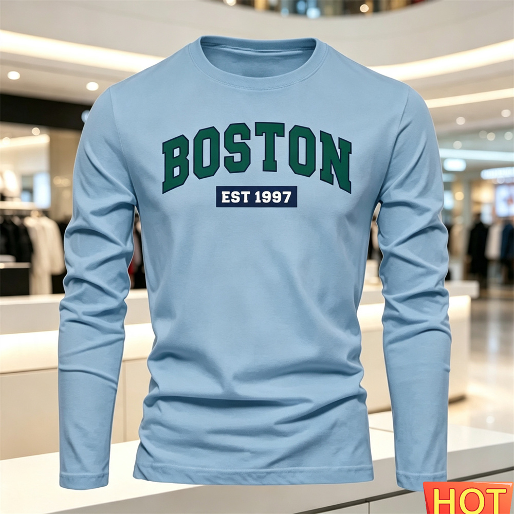 Autumn Summer Men's long sleev - Men'S Spring Fashion recension och pris