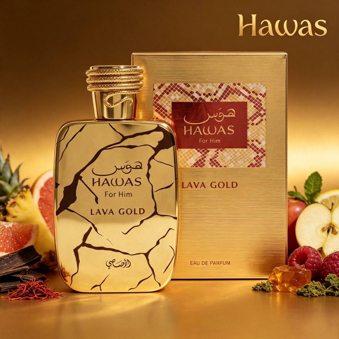 Hawas Lava Gold by Rasasi 100m - Men'S Fashion Perfume recension och pris
