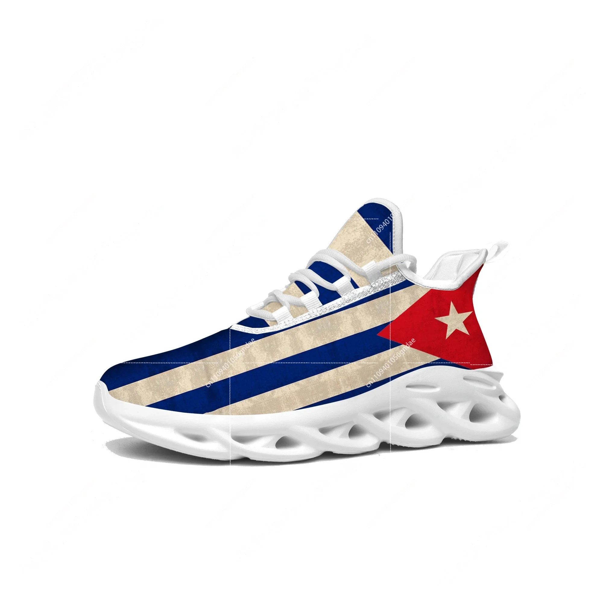 Cuban Flag Flats Sneakers Mens - Men'S Fashion Running Shoes recension och pris