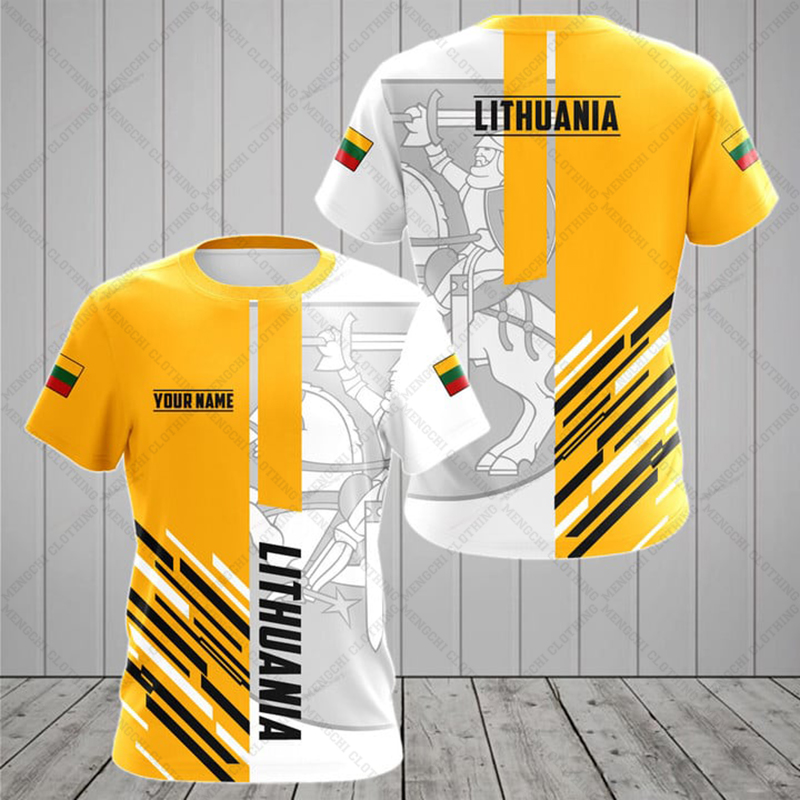 Custom Summer Casual Lithuania - Graphic Tee Oversized recension och pris