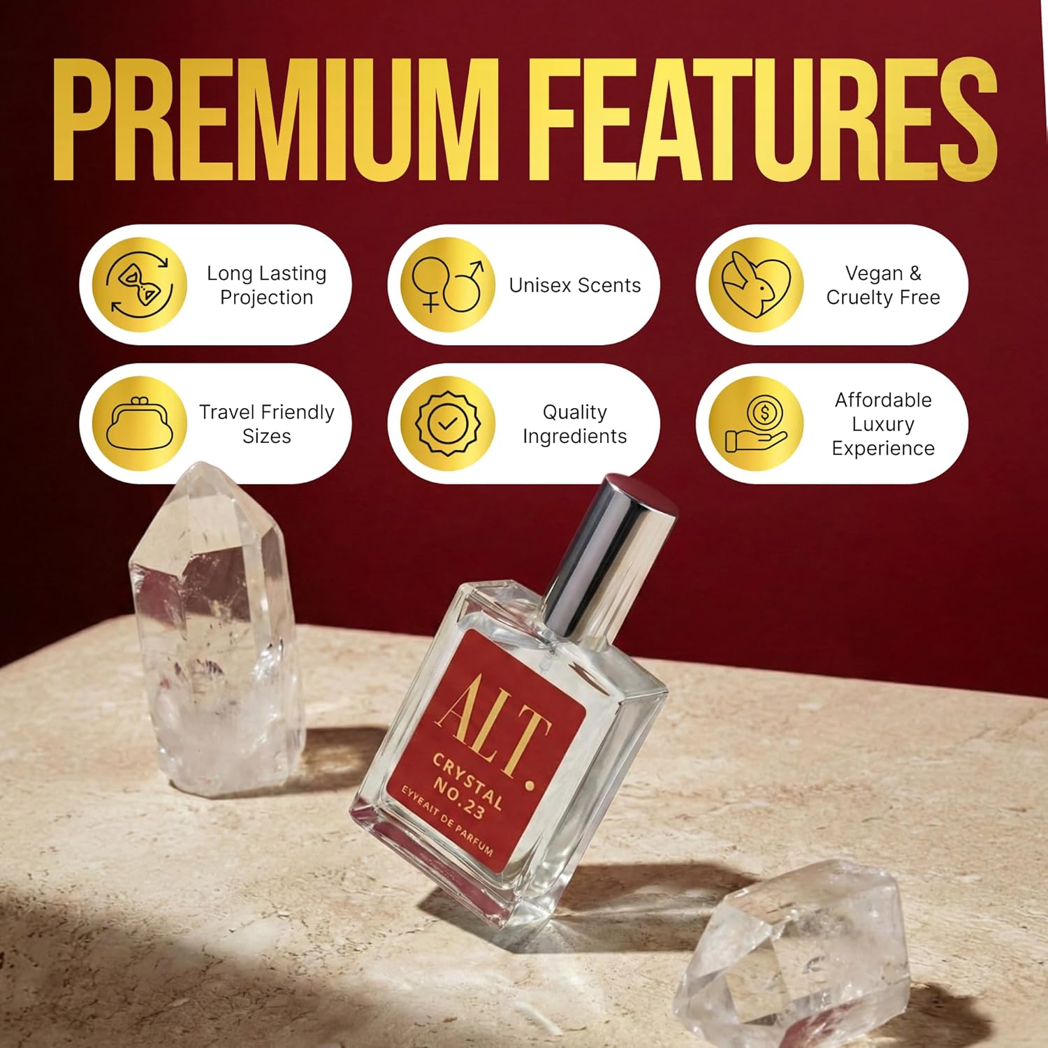 ALT. FRAGRANCES Crystal No. 23 - Men'S Fashion Perfume recension och pris
