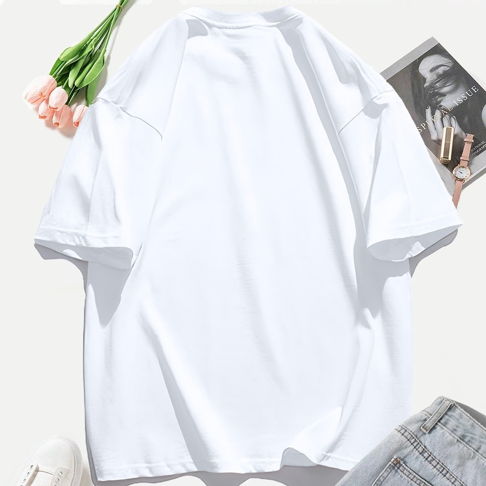 Summer Custom Cotton T-Shirts  - Graphic Tee Oversized recension och pris