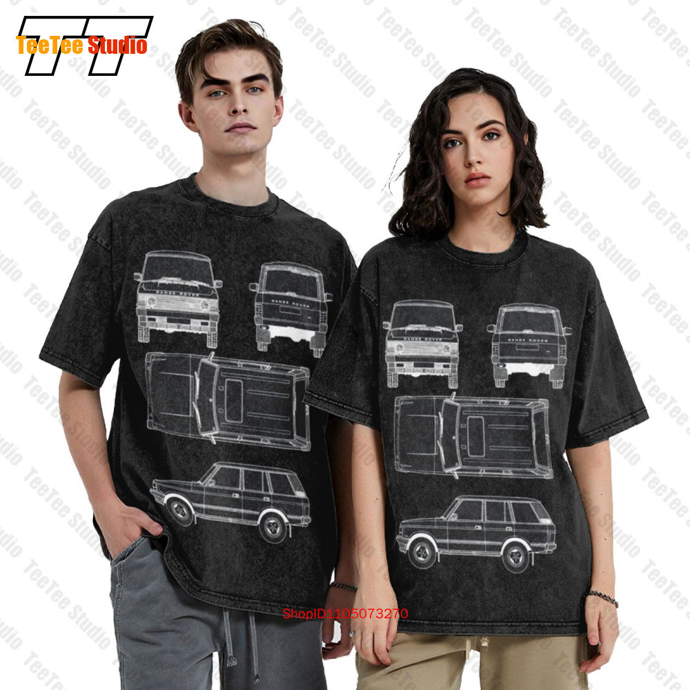 Autotee Range Rover Fan Graphi - Graphic Tee Oversized recension och pris