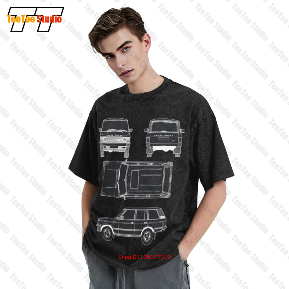 Autotee Range Rover Fan Graphi - Graphic Tee Oversized recension och pris