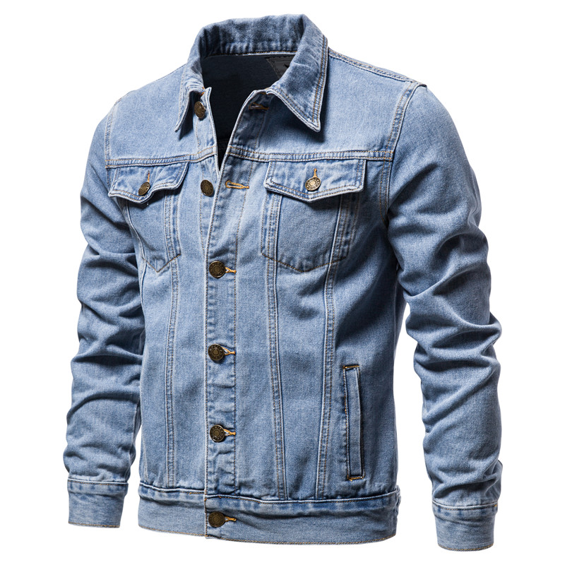 2025 Autumn Men Solid Denim Ja - Men'S Fashion Pants 2025 recension och pris
