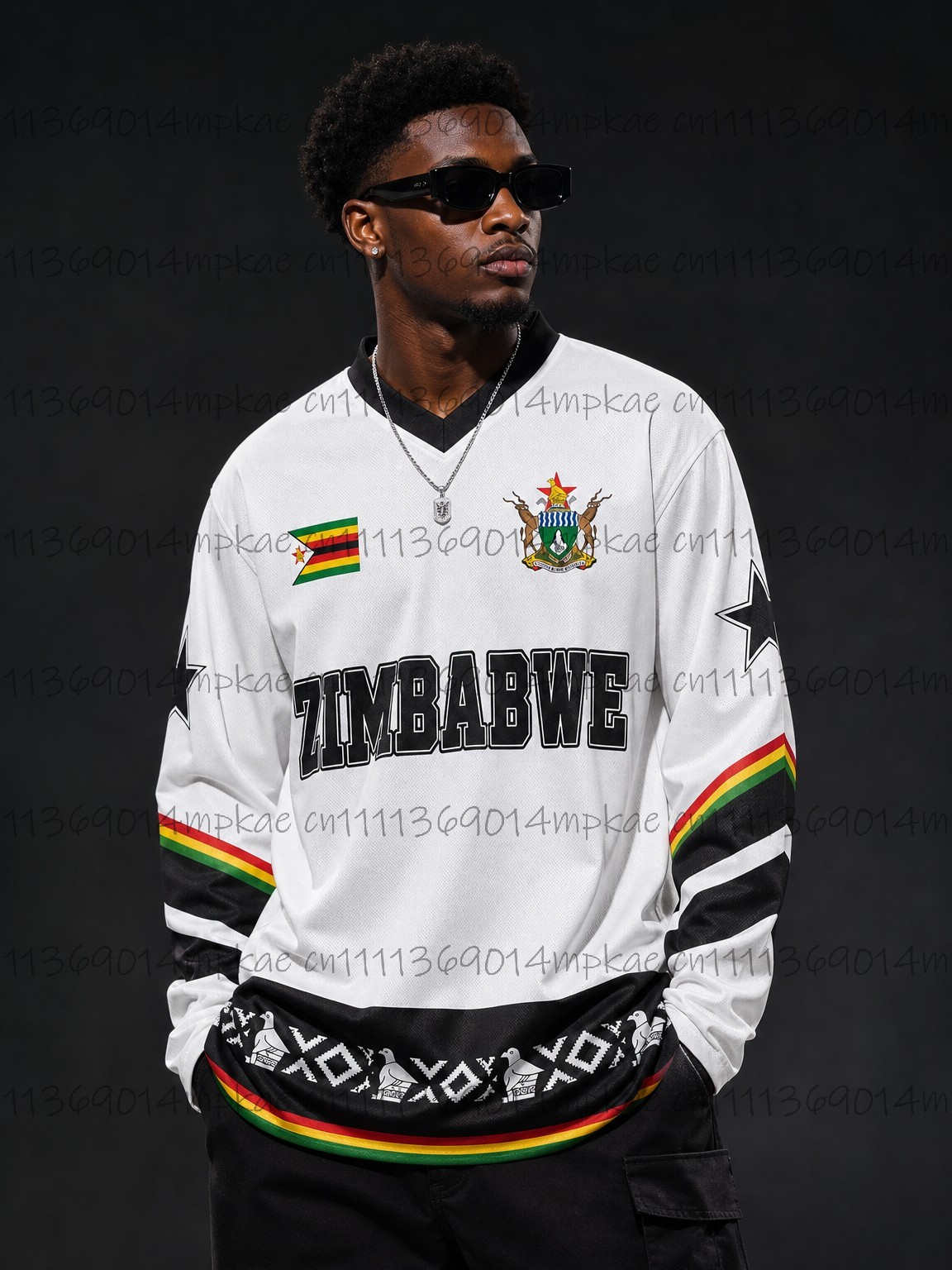 Autumn Zimbabwe Ethnic Street  - Men'S Spring Fashion recension och pris