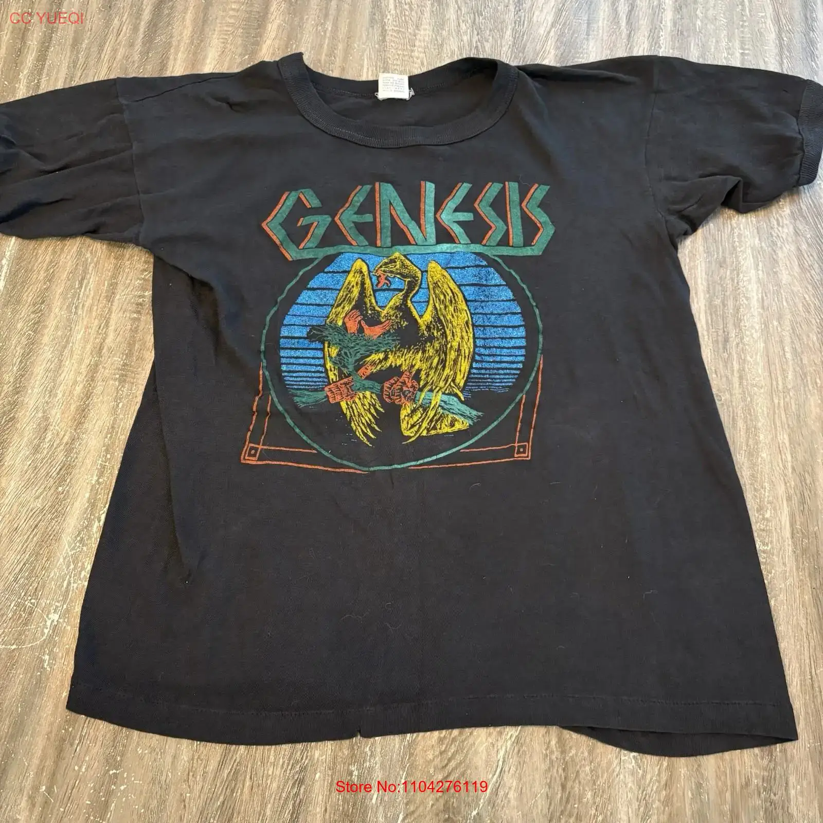 Vintage RARE 1980s Genesis In  - Mens Fashion In 1980S recension och pris